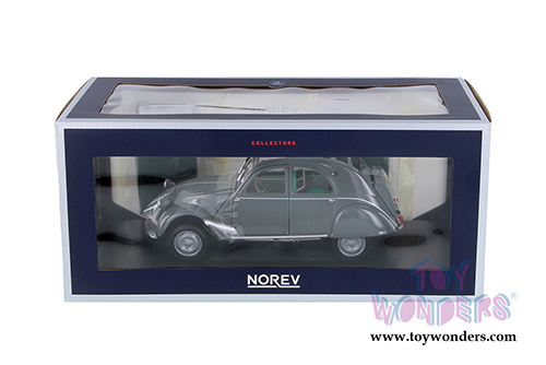 Norev - Citroën 2CV AZL Malle Bombee Hardtop (1957, 1/18 scale diecast model car, Grey) 181499
