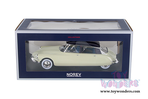 Norev - Citroën DS 19 Salon De Paris October 1955 Hard Top (1956, 1/18 scale diecast model car, Champagne & Aubergine) 181565
