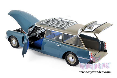 Norev - Citroen ID 19 Break Hard Top (1967, 1/18 scale diecast model car, Monte Carlo Blue) 181591