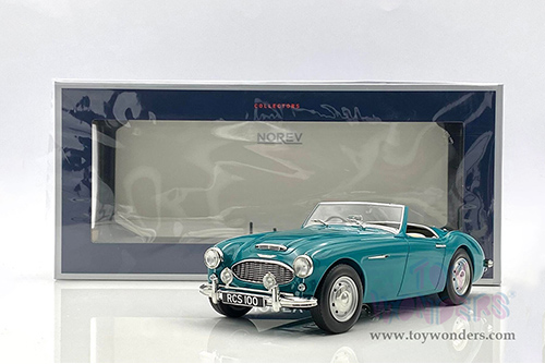Norev - Austin Healey 3000 Mk.1 (1959, 1/18 scale diecast model car, Green) 182600
