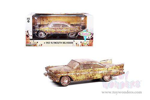 18261 Greenlight 1957 Plymouth Belvedere Unearthed model diecast car