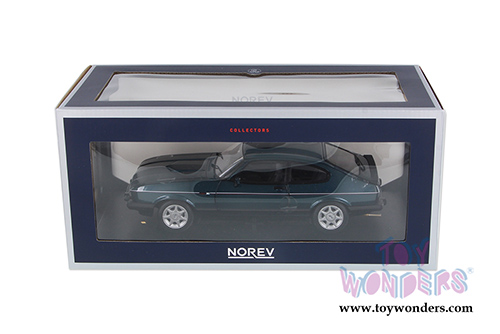 Norev - Ford Capri 280 Coupe (1986, 1/18 scale diecast model car, Brooklands Green Metallic) 182718