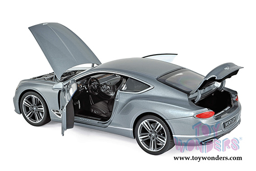 Norev - Bentley Continental GT Hardtop (2018, 1/18 scale diecast model car, Metallic Gray) 182780