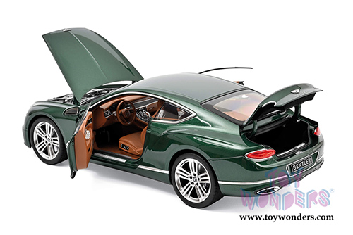 Norev - Bentley Continental GT Hardtop (2018, 1/18 scale diecast model car, Metallic Green) 182782