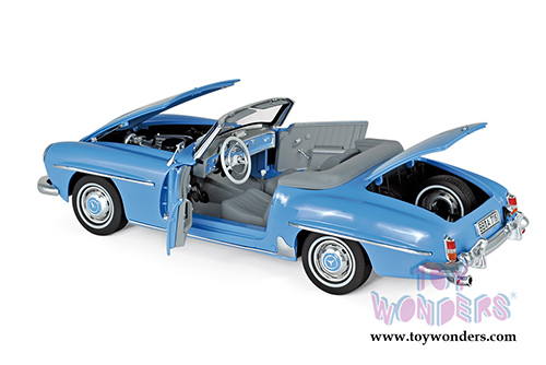 Norev - Mercedes-Benz 190 SL Convertible (1957, 1/18 scale diecast model car, Blue) 183400