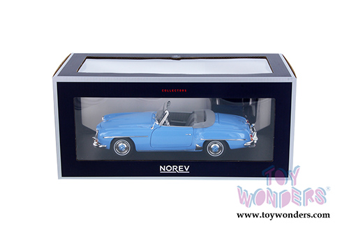 Norev - Mercedes-Benz 190 SL Convertible (1957, 1/18 scale diecast model car, Blue) 183400