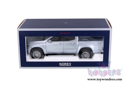 Norev - Mercedes-Benz X-Class Pickup Truck (2017, 1/18 scale diecast model car, Silver) 183420