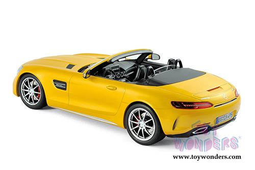 Norev - Mercedes-Benz AMG GT C Roadster (2017, 1/18 scale diecast model car, Yellow Metallic) 183451
