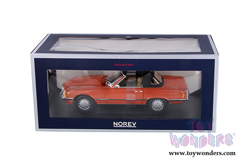 Norev - Mercedes-Benz 300 SL Convertible (1986, 1/18 scale diecast model car, Red Metallic) 183467