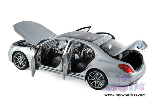 Norev - Mercedes-Benz S-Class AMG-Line Hardtop (2018, 1/18 scale diecast model car, Silver Metallic) 183479