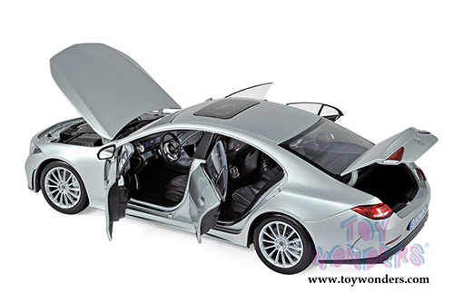 Norev - Mercedes-Benz CLS-Class Hardtop (2018, 1/18 scale diecast model car, Silver) 183489