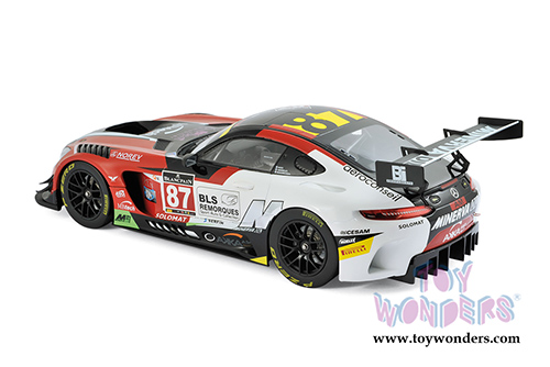 Norev - Mercedes AMG GT3 #87 Ricci / Beaubelique / Vannelet (Team Akka) Winners GT Series Monza 2016 (1/18 scale diecast model car, Red/White) 183492