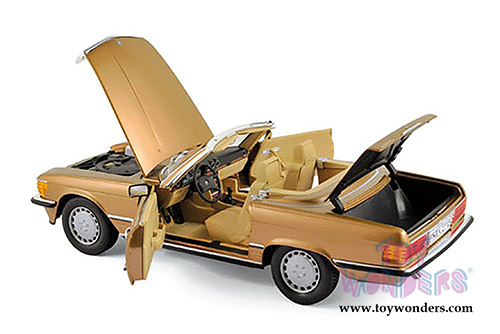 Norev - Mercedes-Benz 300 SL Convertible (1986, 1/18 scale diecast model car, Gold Metallic) 183514
