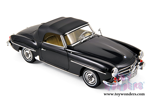 Norev - Mercedes-Benz 190 SL Convertible (1957, 1/18 scale diecast model car, Black) 183538