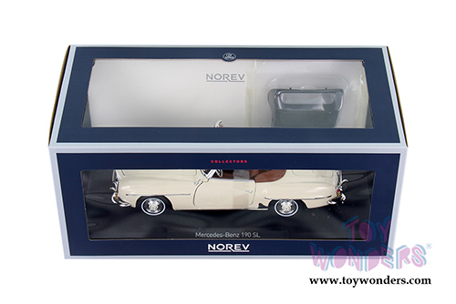 Norev - Mercedes-Benz 190 SL Convertible (1957, 1/18 scale diecast model car, Beige) 183539