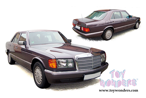Norev - Mercedes-Benz 560 SEL Hard Top (1991, 1/18 scale diecast model car, Purple) 183544