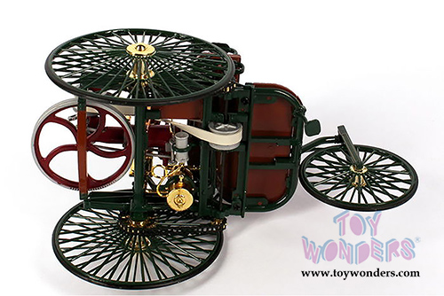 Norev - Benz Patent Motorwagen Hard Top (1886, 1/18 scale diecast model car, Green) 183701