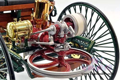 Norev - Benz Patent Motorwagen Hard Top (1886, 1/18 scale diecast model car, Green) 183701