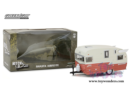 Greenlight - Hitch & Tow Trailers (1/24 scale diecast model car, Asstd.) 18415/6