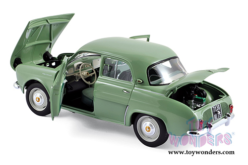 Norev - Renault Dauphine Hard Top (1958, 1/18 scale diecast model car, Ash Green) 185167