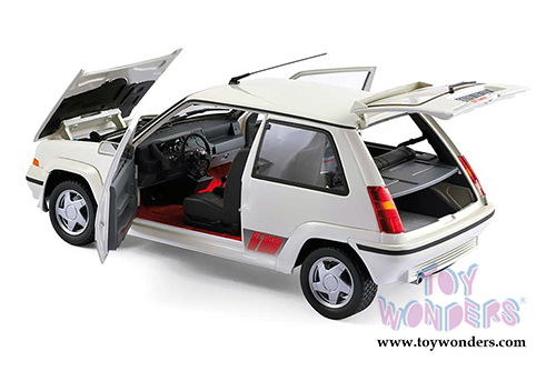 Norev - Renault SuperCinq GT Turbo Hardtop (1958, 1/18 scale diecast model car, Panda White) 185206
