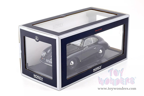 Norev - Porsche 356 Coupé (1954, 1/18 scale diecast model car, Black) 187451