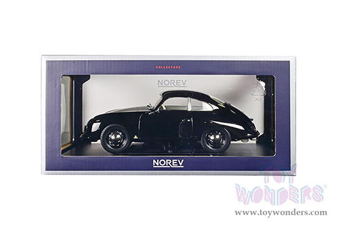 Norev - Porsche 356 Coupé (1954, 1/18 scale diecast model car, Black) 187451