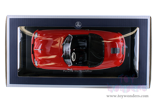 Norev - Porsche 356 Speedster (1954, 1/18 scale diecast model car, Red) 187461
