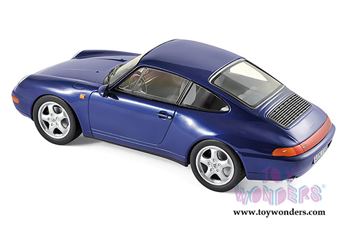 Norev - Porsche 911 Carrera Hardtop (1993, 1/18 scale diecast model car, Irisblue Metallic) 187593