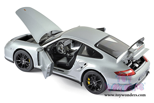 Norev - Porsche 911 GT2 Hardtop (2007, 1/18 scale diecast model car, Silver) 187594