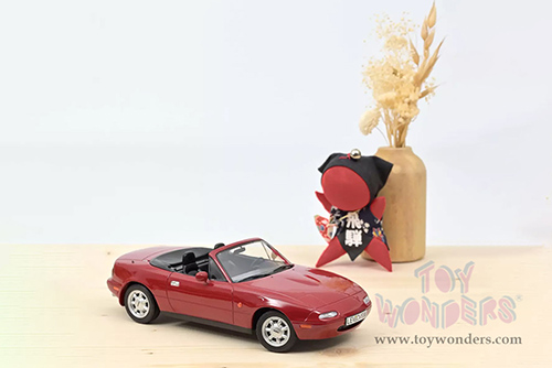 Norev - Mazda MX-5 Miata Convertible (1989, 1/18 scale diecast model car, Red) 188020