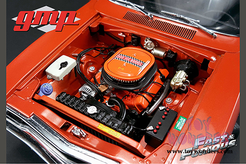 18807 Greenlight Fast & Furious 1970 Plymouth Road Runner Cooper model diecast car