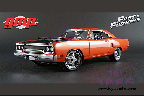 18807 Greenlight Fast & Furious 1970 Plymouth Road Runner Cooper model diecast car