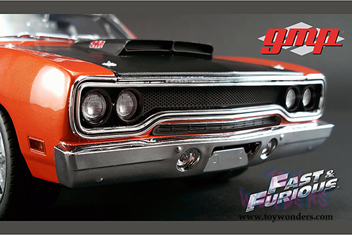 18807 Greenlight Fast & Furious 1970 Plymouth Road Runner Cooper model diecast car