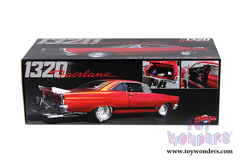 GMP - Ford Fairlane 1320 Kings Drag Series Hard Top (1967, 1/18 scale diecast model car, Red) 18813