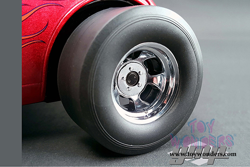 GMP - Blown Altered Nitrocoupe (1934, 1/18 scale diecast model car, Metallic Red/Flames) 18816