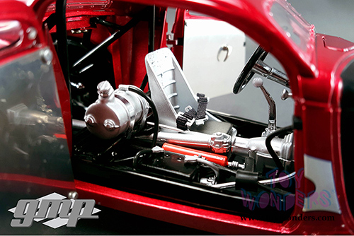 GMP - Blown Altered Nitrocoupe (1934, 1/18 scale diecast model car, Metallic Red/Flames) 18816