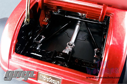GMP - Blown Altered Nitrocoupe (1934, 1/18 scale diecast model car, Metallic Red/Flames) 18816