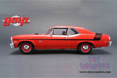 GMP - Chevrolet&reg; Nova&trade; Yenko Deuce Hardtop (1970, 1/18 scale diecast model car, Cranberry Red) 18830