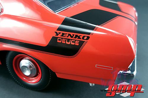 GMP - Chevrolet&reg; Nova&trade; Yenko Deuce Hardtop (1970, 1/18 scale diecast model car, Cranberry Red) 18830