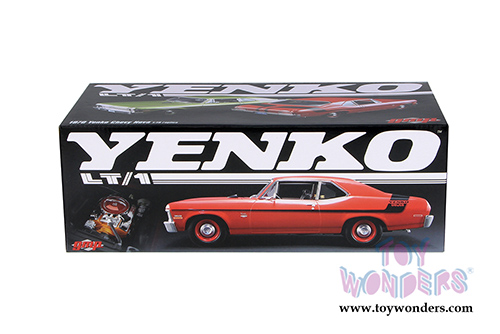 GMP - Chevrolet&reg; Nova&trade; Yenko Deuce Hardtop (1970, 1/18 scale diecast model car, Cranberry Red) 18830