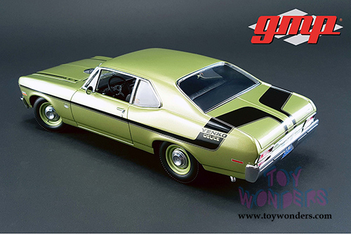 GMP - Chevrolet Nova Yenko Deuce Hardtop (1970, 1/18 scale diecast model car, Green) 18831