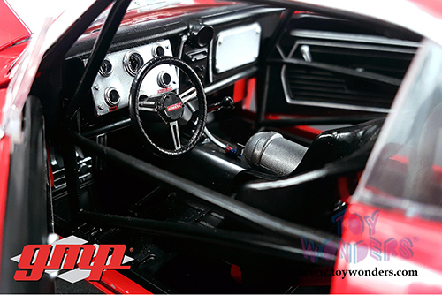 GMP - Chevrolet&reg; Camaro&reg; #57 Gulf Oil Heinrich Chevy-Land Hardtop (1967, 1/18 scale diecast model car, Red/White) 18843