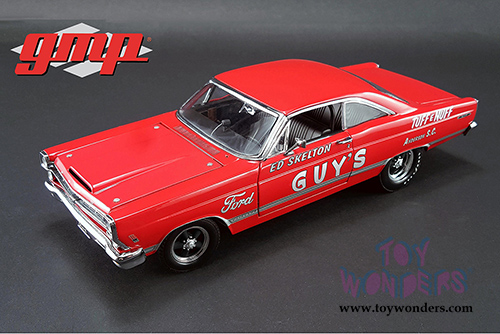 GMP - Ford Fairlane 427R Drag Car Lightweight Ed Skelton "TUFF E NUFF" Hardtop (1967, 1/18 scale diecast model car, Red) 18846
