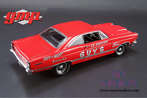 GMP - Ford Fairlane 427R Drag Car Lightweight Ed Skelton "TUFF E NUFF" Hardtop (1967, 1/18 scale diecast model car, Red) 18846