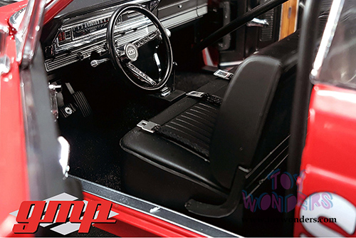 GMP - Ford Fairlane 427R Drag Car Lightweight Ed Skelton "TUFF E NUFF" Hardtop (1967, 1/18 scale diecast model car, Red) 18846