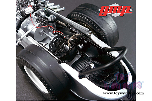 GMP - "The Chizler V" Vintage Dragster (1/18 scale diecast model car, Silver) 18847