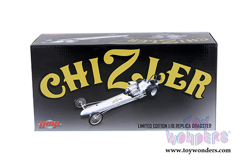 GMP - "The Chizler V" Vintage Dragster (1/18 scale diecast model car, Silver) 18847