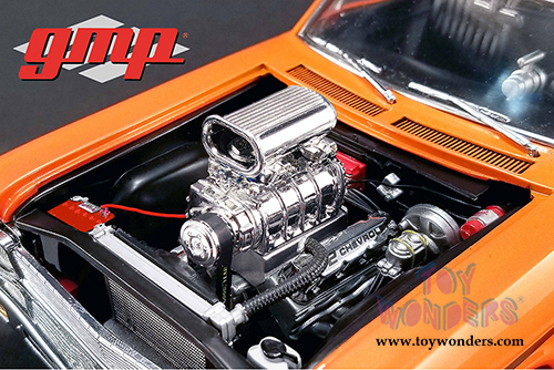 GMP - 1320 Drag Kings | Chevrolet&reg; Nova&trade; Hard Top (1968, 1/18 scale diecast model car, Orange) 18873