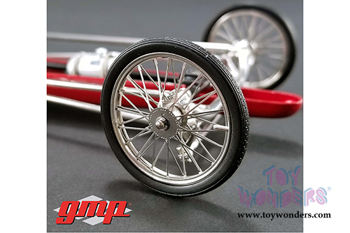 GMP - Tommy Ivo's "Barnstormer" Valvoline Vintage Dragster (1/18 scale diecast model car, Red) 18891